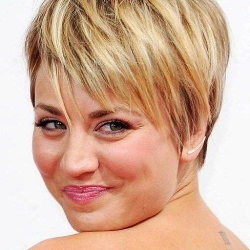 Short Hairstyles For Thin Hair And Round Faces (Photo 15 of 20)