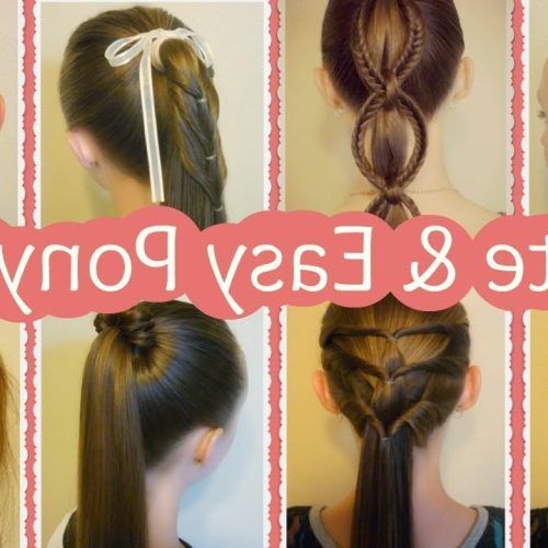 Hairstyles With Pretty Ponytail (Photo 10 of 20)