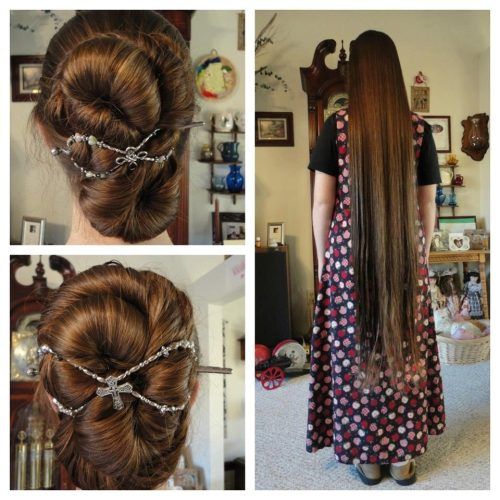 Really Long Hair Updo Hairstyles (Photo 4 of 15)