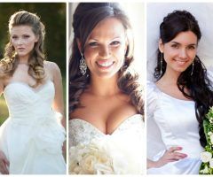 15 Best Ideas Wedding Hairstyles for Round Face with Medium Length Hair