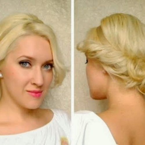 Wedding Hairstyles For Short Hair Updos (Photo 5 of 15)