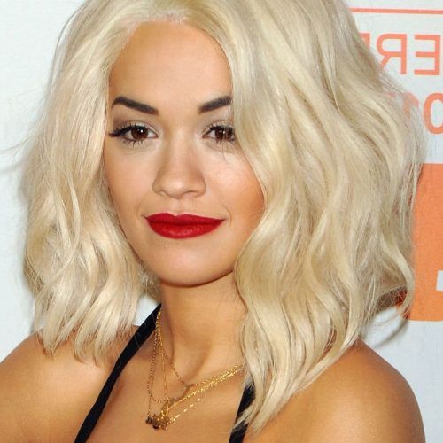 Rita Ora Medium Hairstyles (Photo 3 of 20)
