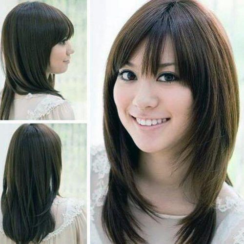 Korean Hairstyles For Chubby Face (Photo 11 of 20)