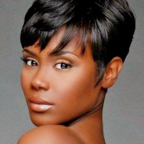 Short Hairstyles For African American Women With Thin Hair (Photo 15 of 20)