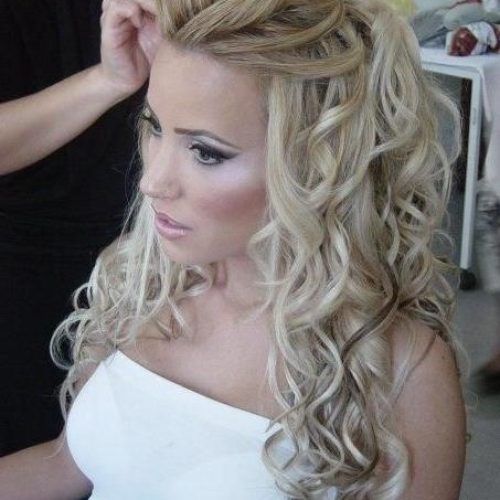 Long Curly Hairstyles For Wedding (Photo 14 of 15)