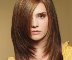 15 Best Collection of Long Hairstyles Round Face Shape