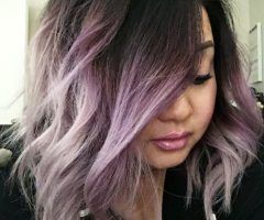 20 Photos Ravishing Smoky Purple Ombre Hairstyles