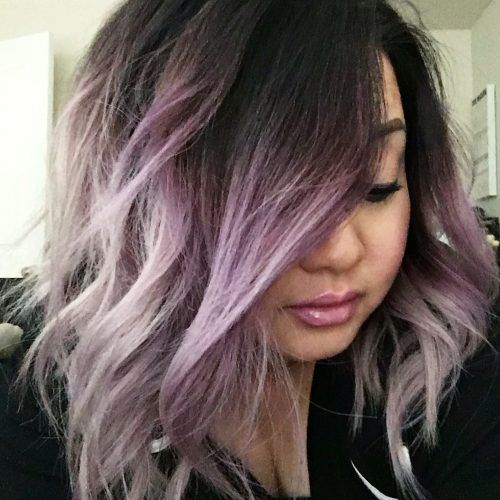 Ravishing Smoky Purple Ombre Hairstyles (Photo 1 of 20)
