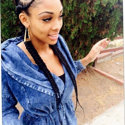 Cornrows Hairstyles For Black Woman (Photo 5 of 15)