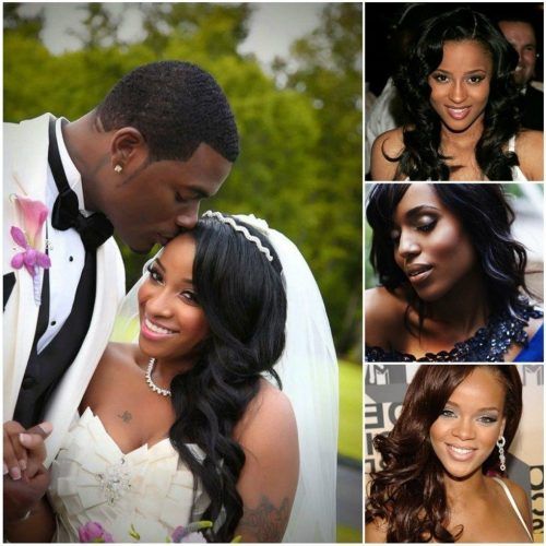 Wedding Hairstyles For Black Bridesmaids (Photo 2 of 15)