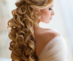 15 Best Ideas Down Curly Wedding Hairstyles