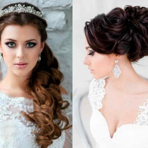 Bride Hairstyles For Long Hair With Veil (Photo 7 of 15)