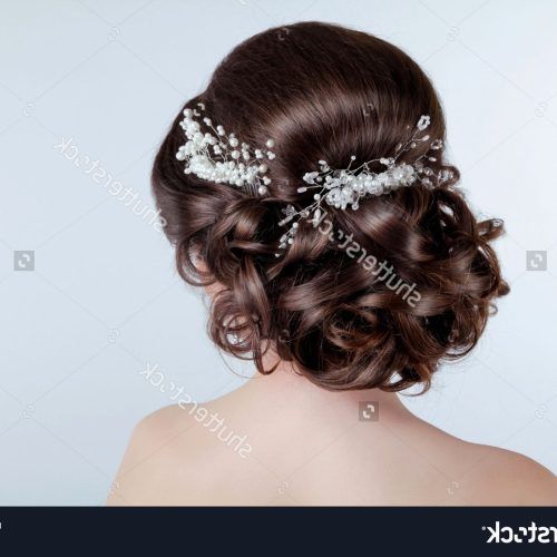 Brunette Wedding Hairstyles (Photo 4 of 15)