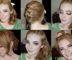 15 Photos Quick and Easy Updos for Medium Length Hair