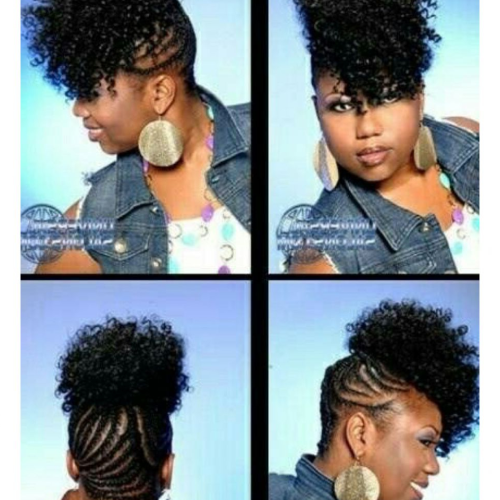 Natural Curly Hair Mohawk Hairstyles (Photo 14 of 20)