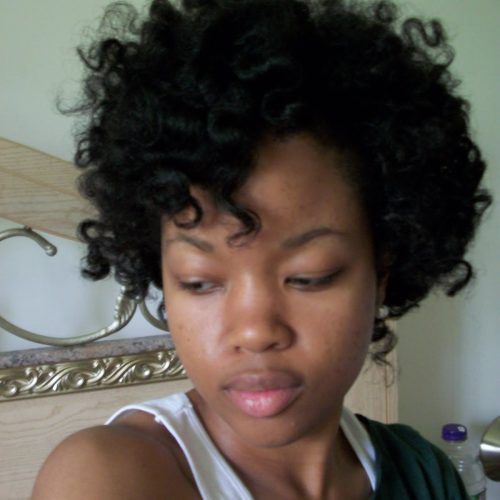 Medium Hairstyles For Round Faces African American (Photo 17 of 20)