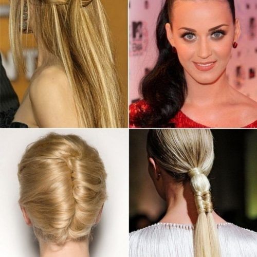 Straight Hair Updo Hairstyles (Photo 2 of 15)