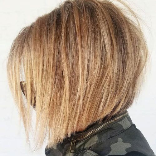 Two-Layer Razored Blonde Hairstyles (Photo 14 of 20)
