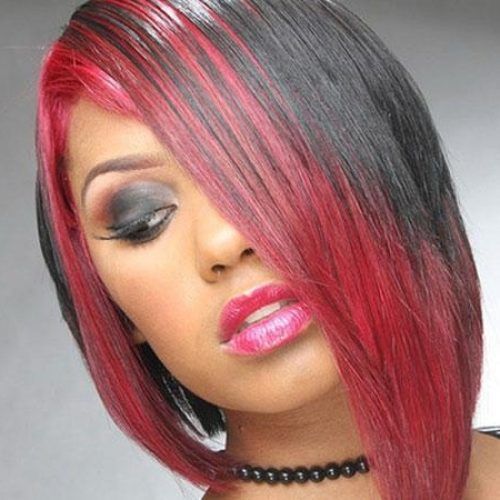 Red And Black Short Hairstyles (Photo 4 of 20)