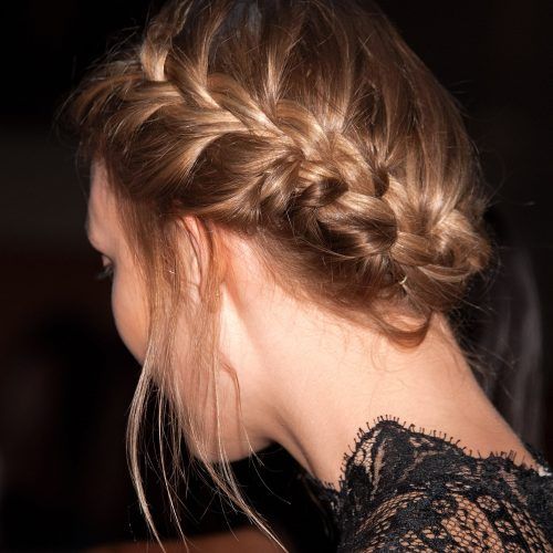 French Braid Low Chignon Hairstyles (Photo 15 of 20)