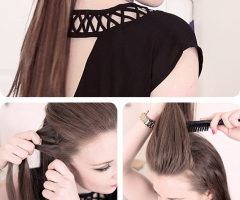 15 Best Collection of Bouffant Quiff Ponytail Wedding Hairstyles