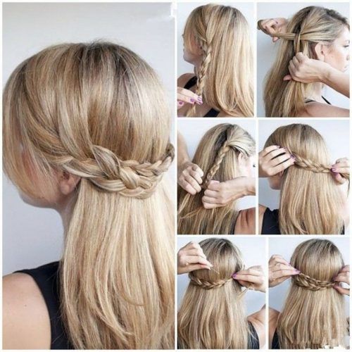 Hair Updo Hairstyles For Thick Hair (Photo 12 of 15)
