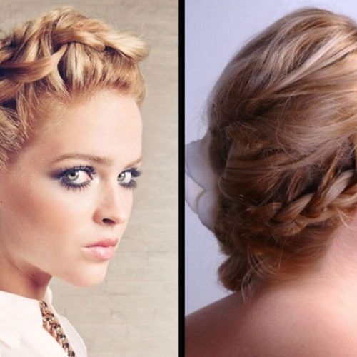 Bridesmaid Hairstyles Updos For Short Hair (Photo 15 of 15)