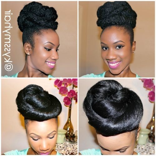 Updo Hairstyles With Braiding Hair (Photo 10 of 15)