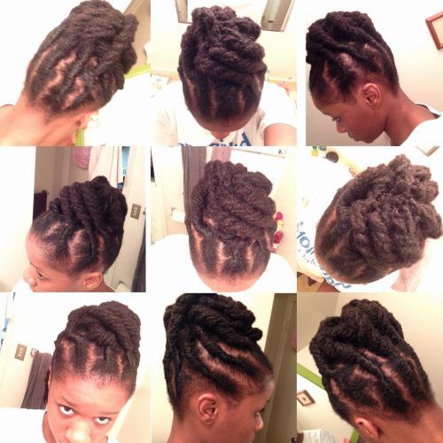 Updo Dread Hairstyles (Photo 2 of 15)
