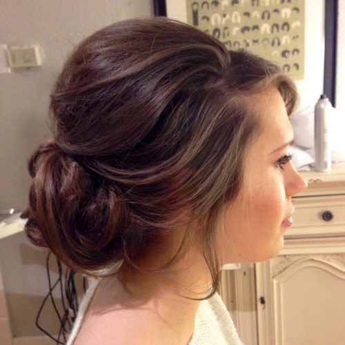 Curled Updo Hairstyles (Photo 12 of 20)