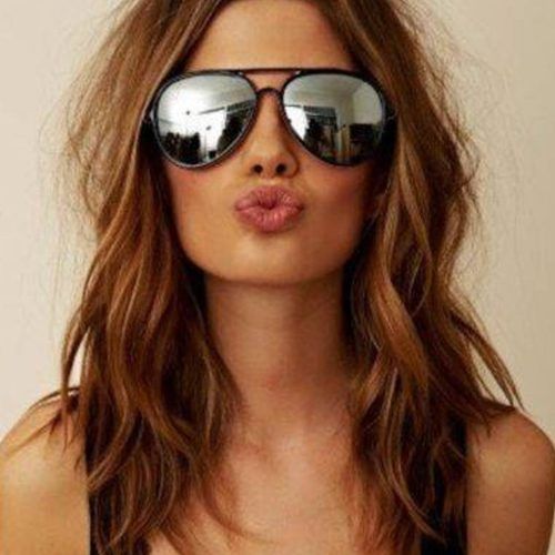 Medium Hairstyles For Women With Glasses (Photo 15 of 20)