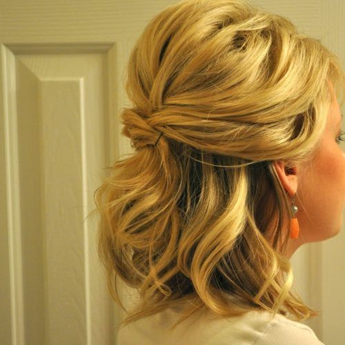 Mother Of The Bride Half Updo Hairstyles (Photo 7 of 15)
