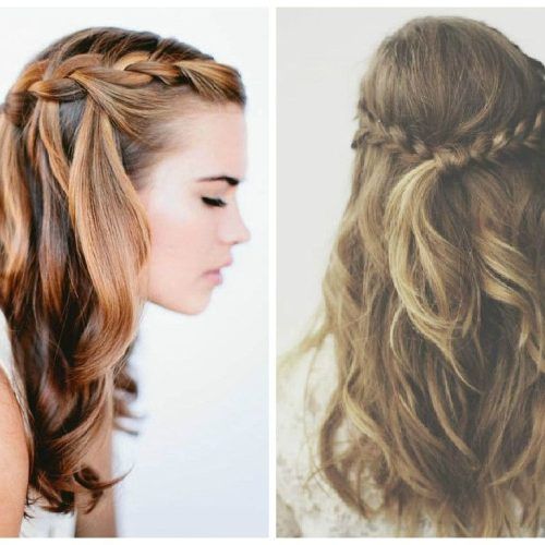 Wedding Hairstyles Down With Braids (Photo 15 of 15)