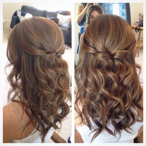 Simple Wedding Hairstyles For Bridesmaids (Photo 8 of 15)