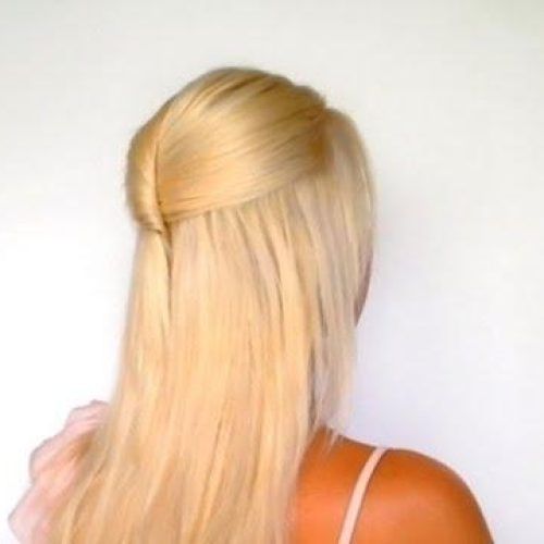 Half Up Hairstyles For Long Straight Hair (Photo 15 of 15)