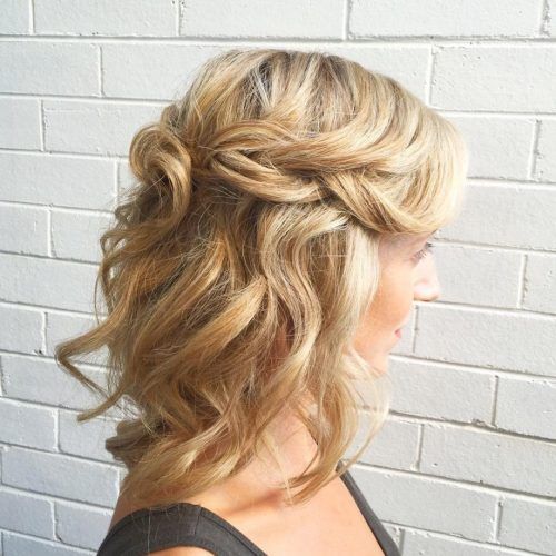 Down Wedding Hairstyles For Shoulder Length Hair (Photo 9 of 15)
