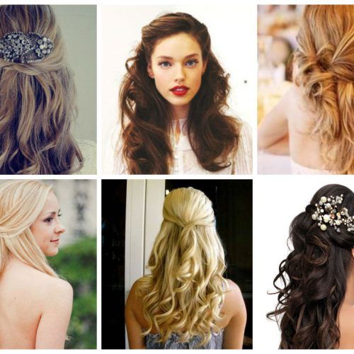 Twists And Curls In Bridal Half Up Bridal Hairstyles (Photo 4 of 20)