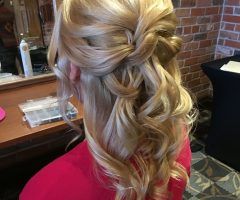 15 Ideas of Mother of the Bride Half Updo Hairstyles