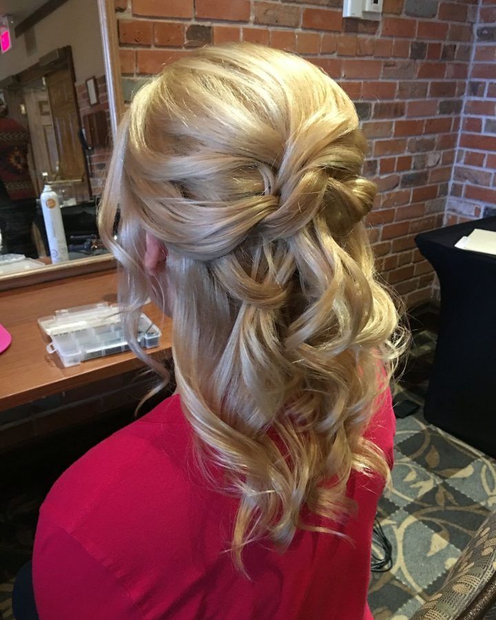 15 Ideas of Mother of the Bride Half Updo Hairstyles