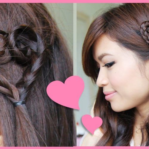 Heart-Shaped Fishtail Under Braid Hairstyles (Photo 6 of 20)