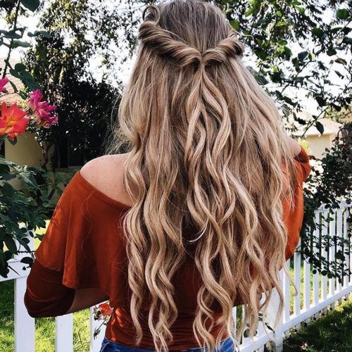 Long Layered Half-Curled Hairstyles (Photo 11 of 20)