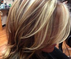 20 Ideas of Bi-color Blonde with Bangs