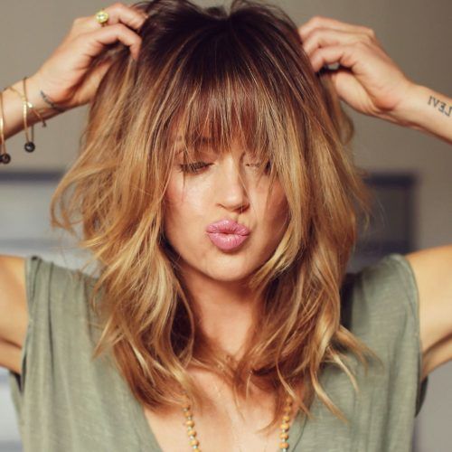 Fringe Hairstyles With Beachy Vibes (Photo 1 of 20)