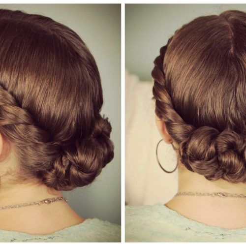 Rope Twist Updo Hairstyles With Accessories (Photo 11 of 20)