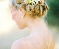 15 Collection of Beach Wedding Hairstyles for Shoulder Length Hair