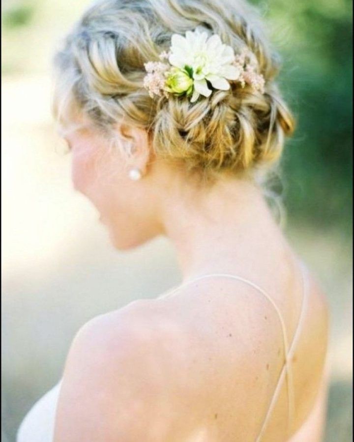 15 Collection of Beach Wedding Hairstyles for Shoulder Length Hair