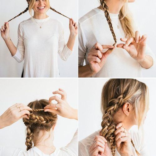 Crisp Pulled-Back Braid Hairstyles (Photo 13 of 20)