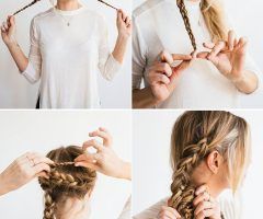 2024 Popular Easy Braided Updo Hairstyles for Long Hair