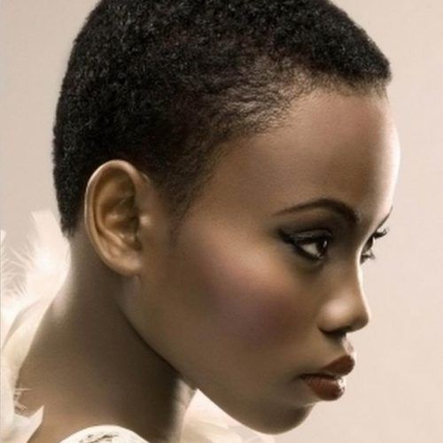 Short Haircuts For Black Women With Oval Faces (Photo 9 of 20)