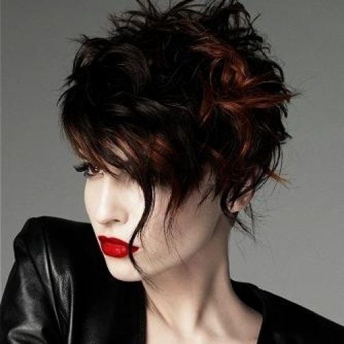 Edgy Short Curly Haircuts (Photo 9 of 15)